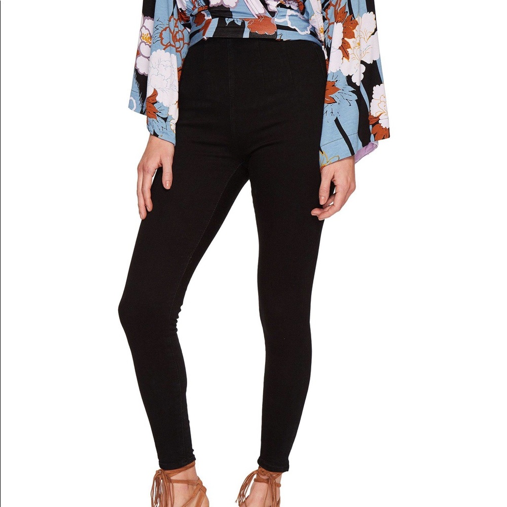 Free People Ultra High Pull on Skinny